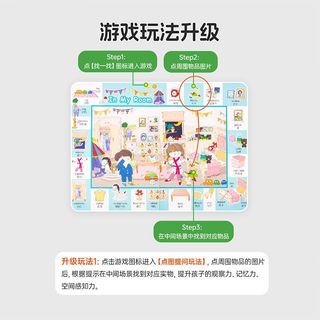 小彼恩Peekaboo单词大书儿童双语情景认知启蒙幼儿英语学习绘本