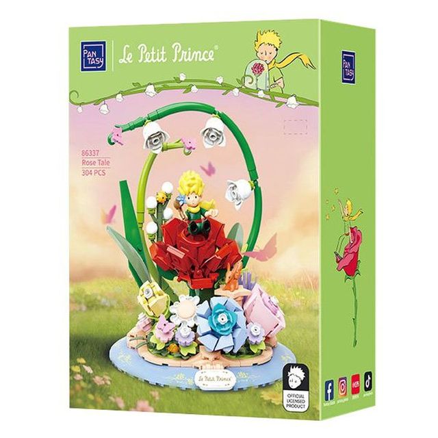 新品发售：拼奇 86337 小王子 玫瑰物语