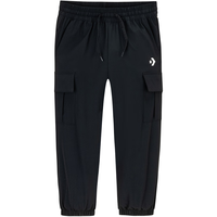 Converse 匡威童装男童裤子三防面料2025春季儿童户外运动长裤 正黑色【三防面料】 110 /53 【身高104-110cm】