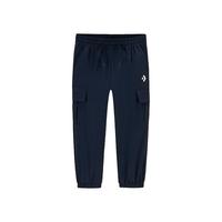 Converse 匡威童装男童裤子三防面料2025春季儿童户外运动长裤 藏青蓝【三防面料】 150 /63 【身高140-152cm】