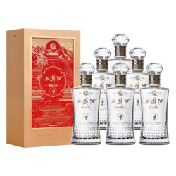 西凤酒 凤鸣九州 9年 52度 凤香型白酒 500ml*6瓶 整箱装