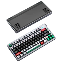 HP/惠普 三模gasket客制化 机械键盘 量子银圣代轴 RGB