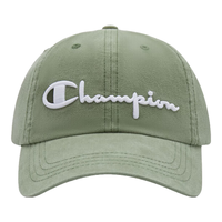 Champion夏季运动鸭舌帽棒球帽运动遮阳帽经典款 浅绿 均码