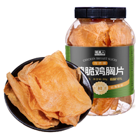 脆美人薄脆孜然味鸡胸肉片80g罐装蛋白质鸡肉解馋高蛋白小零食 孜然味鸡肉脆片80g*1罐