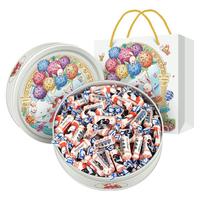 大白兔奶糖糖果热气球圆盒混合口味六一送儿童经典回味