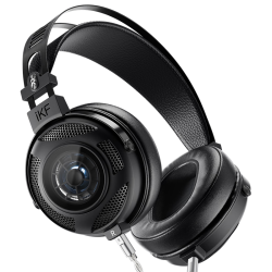 iKF VP7 HiFi监听 炭黑色 3.5mm接口 有线耳机+KNA联名谛听套装