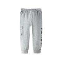 Converse 匡威童装男女童运动长裤秋儿童休闲裤子中大童儿童卫裤 岩岭灰 160 /66 【身高152-158cm】 160/66