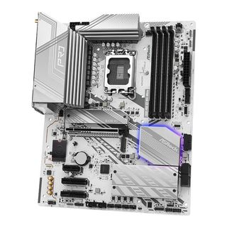 华擎 Z890 Pro RS White WIFI6E 主板 Intel U7 265K CPU套装