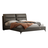 喜临门智能电动调节床 伯尔尼s纸棕色+净眠M60智能+智慧T1米家版1.8x2米