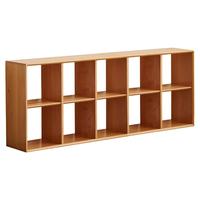 实木书柜落地榉木书架简约日式收纳柜格格柜纯实木组合书柜纯实木