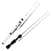 ABU GARCIA 阿布冰钓竿 双竿稍 冬钓竿迷你型钓鱼竿 冰大师XT17XUL冰钓单竿(双竿稍)
