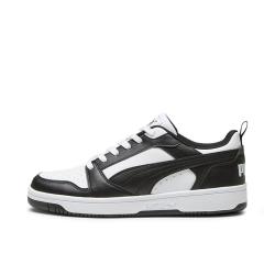 PUMA Rebound V6 板鞋 小白鞋 防滑耐磨 舒适透气 熊猫/黑色/白色 39