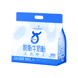 1号会员店 高钙 脱脂纯牛奶粉