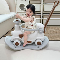 ANGI BABY 儿童摇摇木马1-3岁【大靠背+全包围护栏+坐垫+摇摇马】