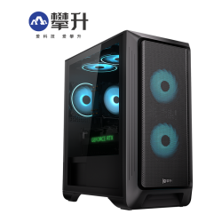攀升 i5 13400EF/RX6500XT台式电脑主机游戏家用办公组装机整机diy