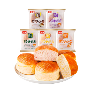 桃李 酵母面包 75g*5袋 蛋糕糕点
