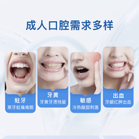 Saky/舒客 防蛀固齿 牙膏套装 防蛀固齿+益生菌 280g+120g
