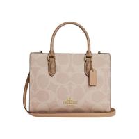 COACH 女士单肩手提包 CY676 IMXI9 卡其拼色老花