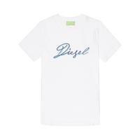 DIESEL Diesel 百搭舒适简约时尚印花女式短袖T恤