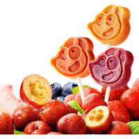 小鹿蓝蓝山楂棒棒糖宝宝零食儿童鲜果膳食纤维1岁以上 【3种口味】山楂水果棒3袋/318g