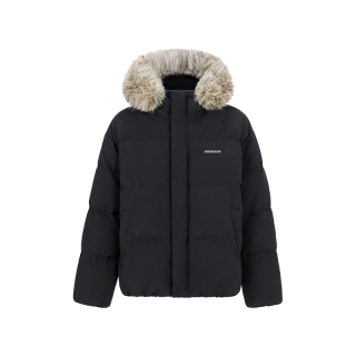 GROUND ZERO 90白鸭绒 黑色 3XL 男士羽绒服