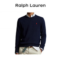 RALPH LAUREN 拉夫劳伦冬季时尚保暖男长袖针织衫毛衣 710810846深蓝色S 001深蓝色