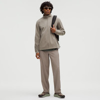 lululemon丨Grid-Textured Warpstreme 男士网格纹理宽松款夹克 LM3G41S 暖褐灰 XL