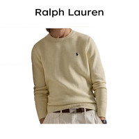 RALPH LAUREN 拉夫劳伦冬季时尚保暖男长袖针织衫毛衣 710810846黄色L 035黄色