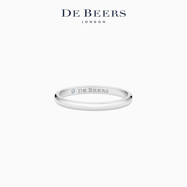 DE BEERS DB Classic 18K玫瑰金戒指 47 R10224300