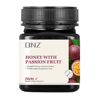DNZ新西兰多花百香果柠檬蜜膏多口味250g  品 百香果蜜 250g*1瓶