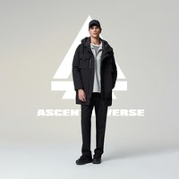 杰克琼斯×AIZAWA设计师联名男装棉服冬季宽松保暖中长款外套