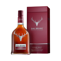 大摩（DALMORE）英国原瓶单一麦芽威士忌洋酒苏格兰高地产区 (/京东速发) 大摩雪茄三桶威士忌 700mL 1瓶