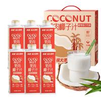 南国 果肉椰汁 600ml*6瓶