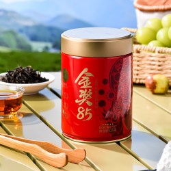 川红 金85五星脸谱茶叶浓香型罐装 125g