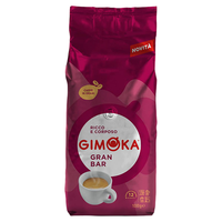 意大利意沫咖GIMOKA意式红标拼配中深度咖啡豆1kg