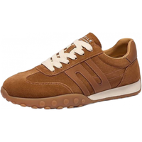 百丽（Belle）周雨彤徐梦洁同款彩虹豆德训鞋女商场款运动鞋B1U1DAM5 棕色-男款 40