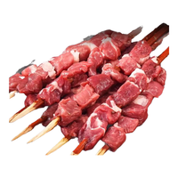 凘梦沅内蒙古原切红柳大串内蒙古锡林格勒原切牛羊肉串半成品烧烤 原切红柳大串不含签肉重2斤=20串