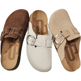 百丽 升级版 女士勃肯鞋 杏色（1代升级版） 38