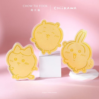 周大福 chiikawa联名吉伊卡哇黄金红包金章黄金 乌萨奇 R38747