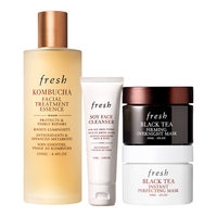 Fresh馥蕾诗光采焕肤套装(红茶水250ml+洁面50ml+面膜30ml*2)新年