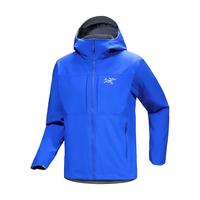 始祖鸟(ARC'TERYX)Gamma MX 男款防风防水冲锋衣保暖连帽软壳夹克 蓝色 Vitality XL