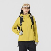 SCALER思凯乐 防风保暖软壳衣 芥末黄 L 女款