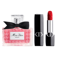  Dior/迪奥 馥郁香精 女士口红套装  35ml+808