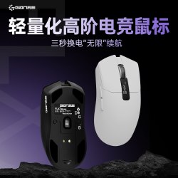 高斯 FLX7pro 8K回报率 轻量化 无线鼠标