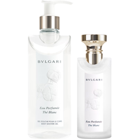 宝格丽 专属奢护礼盒 白茶淡香氛套装+沐浴露  75ml+300ml