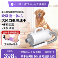 小红栗 家用宠物吹风机宠物店专用静音吹吸一体烘干美毛拉毛