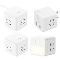 BULL 公牛 GNV-UEB040系列 四位魔方插座