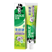 好来原黑人清新口气超白小苏打双重薄荷茶倍健牙膏牙刷成人 百里龙井香90g