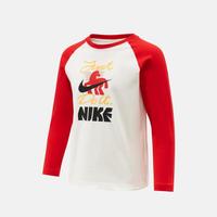耐克 NIKE 【马年新年款】时尚休闲舒适 小童长袖T恤