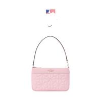 kate spade YORK女包小方包纯色百搭麻将包腋下包 【粉色】KK255651